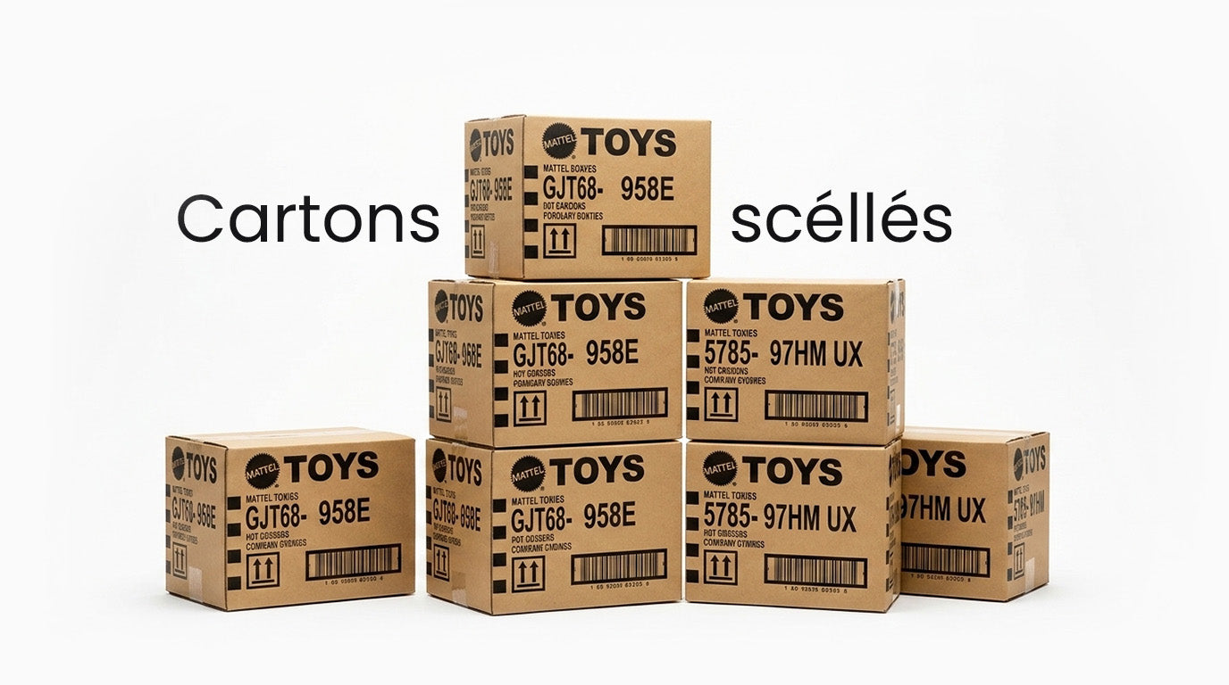 Cartons scellés