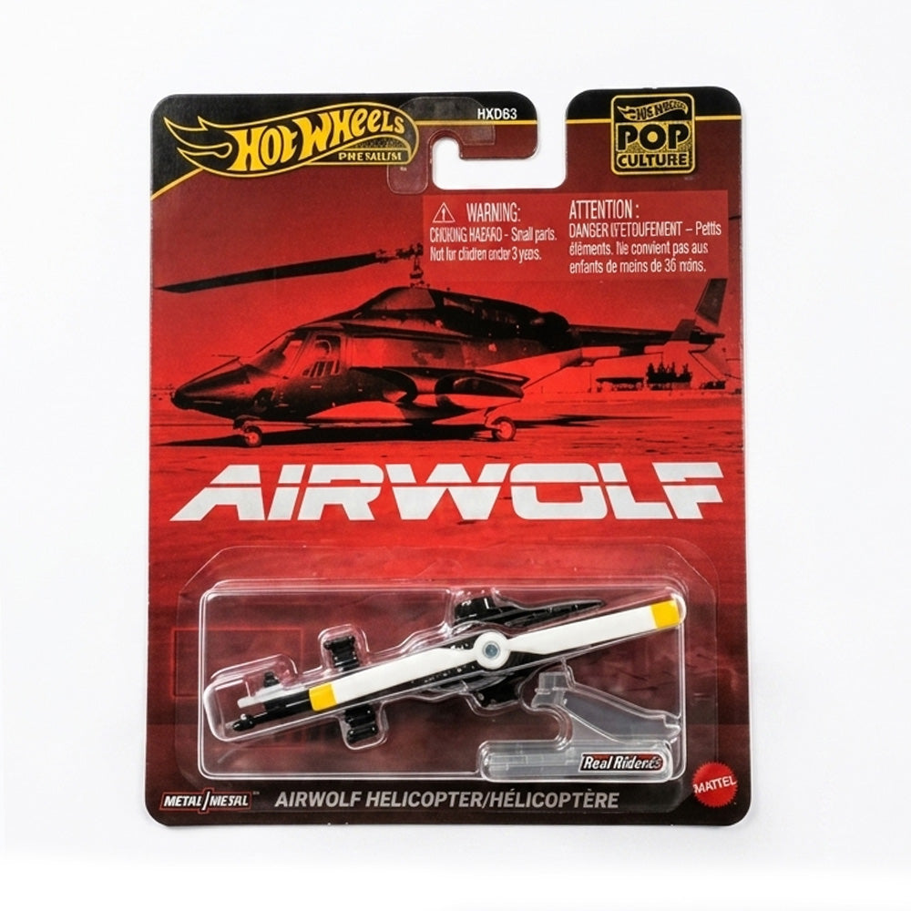 Airwolf Helicopter Hot Wheels Pop Culture