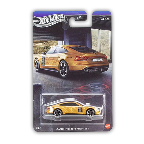 Audi RS E-Tron GT - Hot Wheels Silver Series JIDIECAST