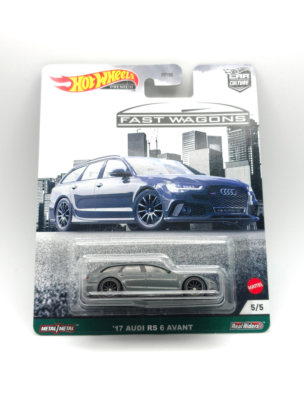 Audi RS 6 C7 Avant - Hot Wheels Fast Wagons JIDIECAST