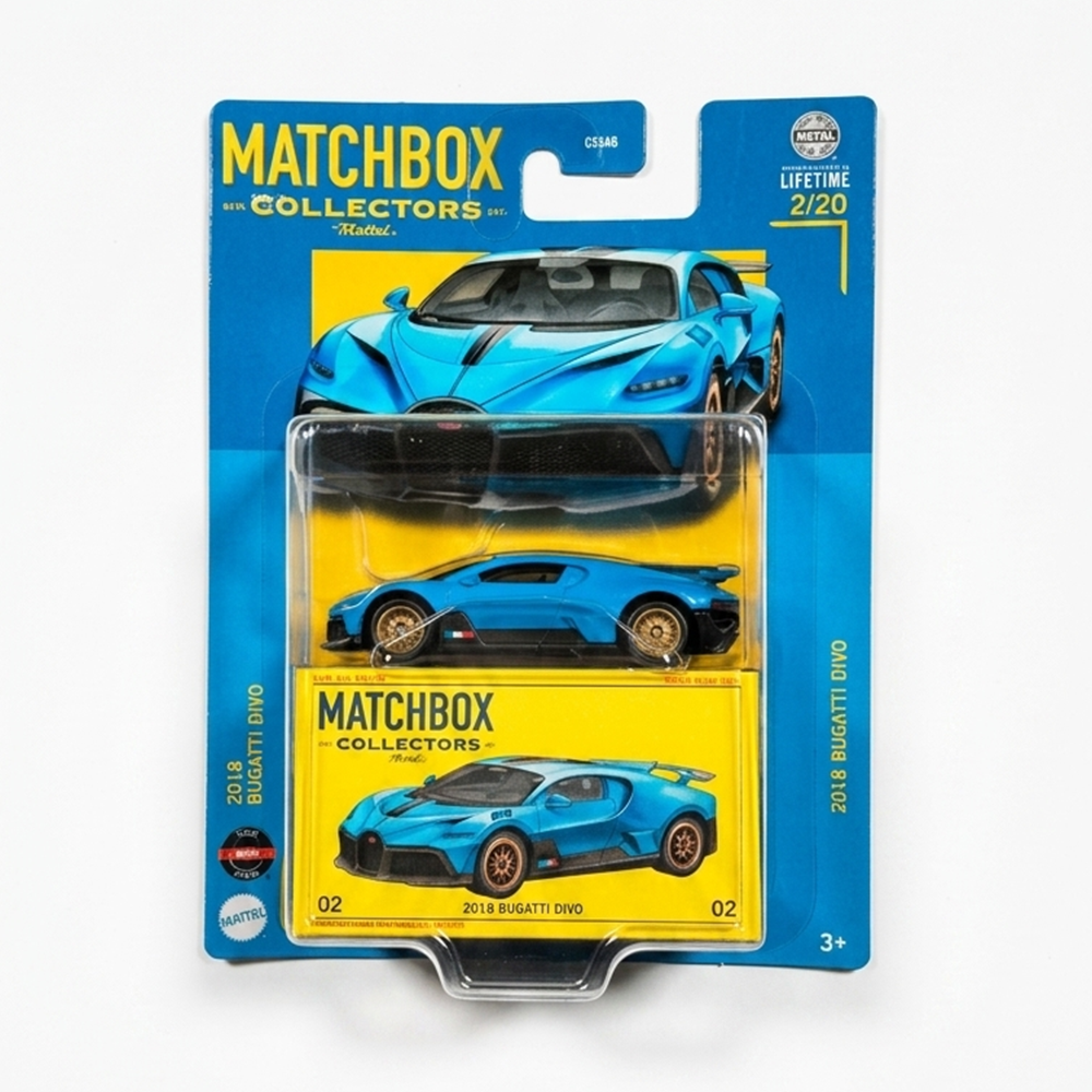 Bugatti Divo Matchbox Collectors JIDIECAST