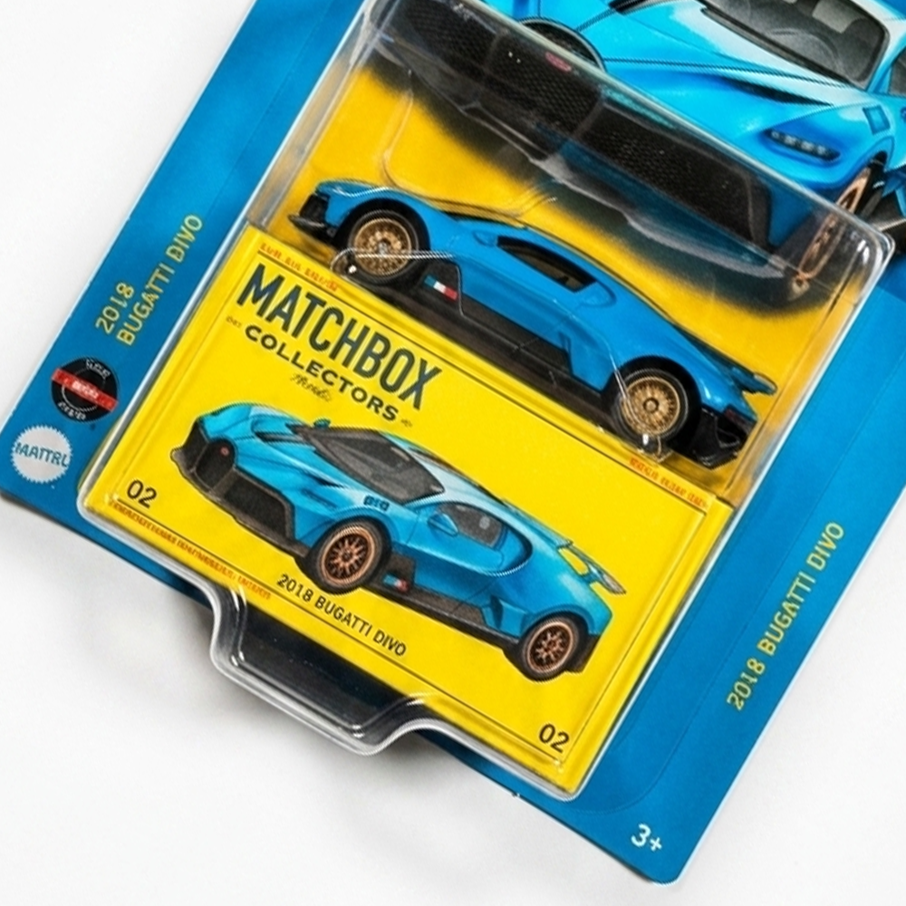 Bugatti Divo Matchbox Collectors JIDIECAST