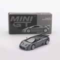 Bugatti EB110 Super Sport Grigio Scuro - Mini GT