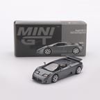 Bugatti EB110 Super Sport Grigio Scuro - Mini GT