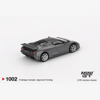 Bugatti EB110 Super Sport Grigio Scuro - Mini GT