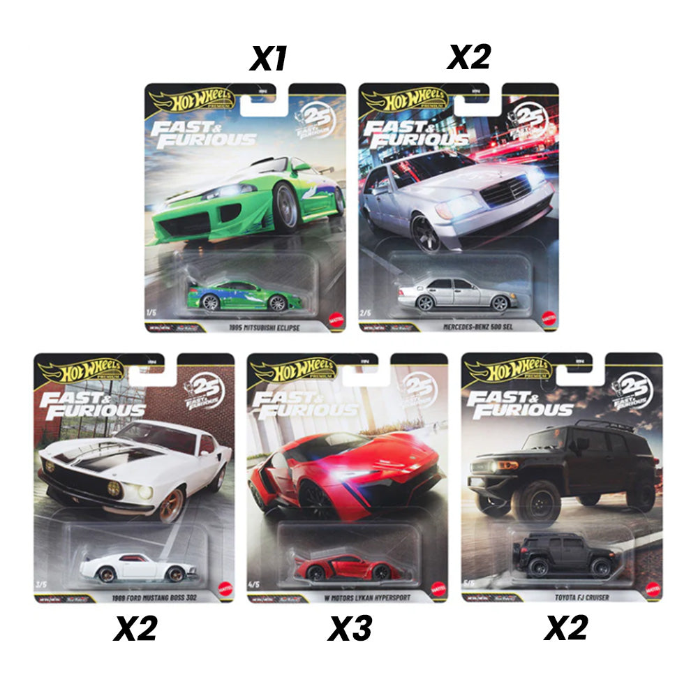 Case scellée : Hot Wheels Fast and Furious - Mix 1 2026