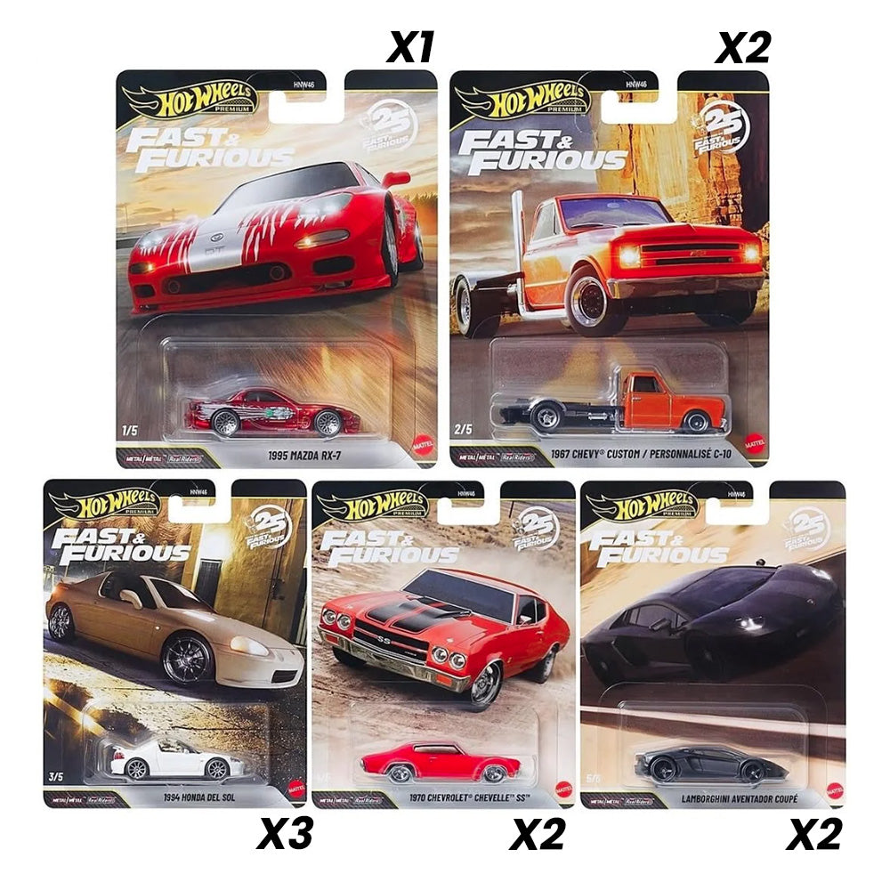Case scellée : Hot Wheels Fast & Furious - Mix 2 2026