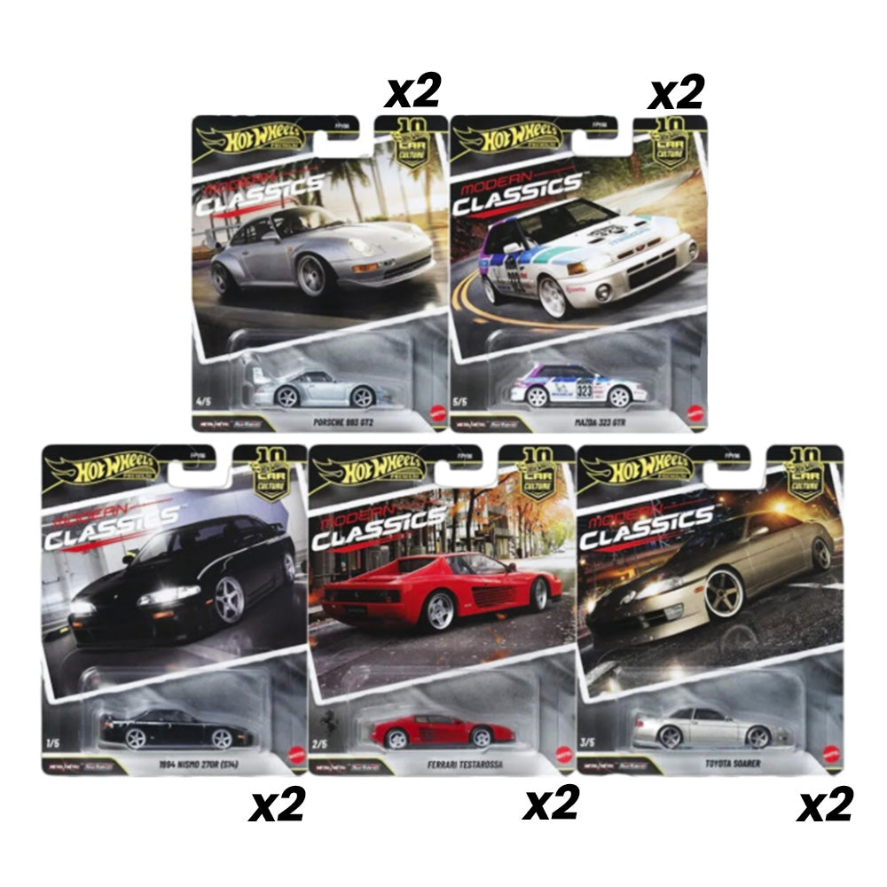 Case scellée : Hot Wheels Modern Classics 2026