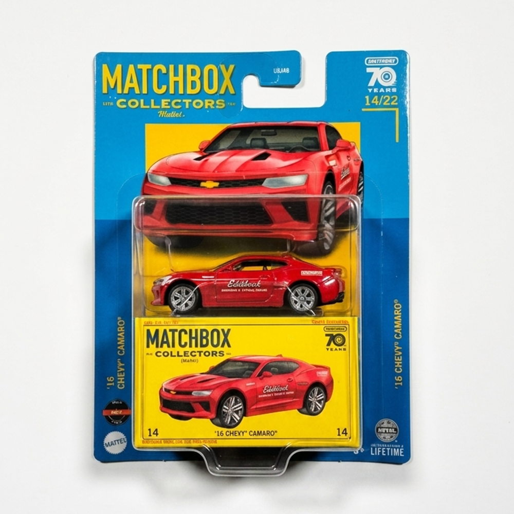 Chevrolet Camaro Matchbox Collectors JIDIECAST