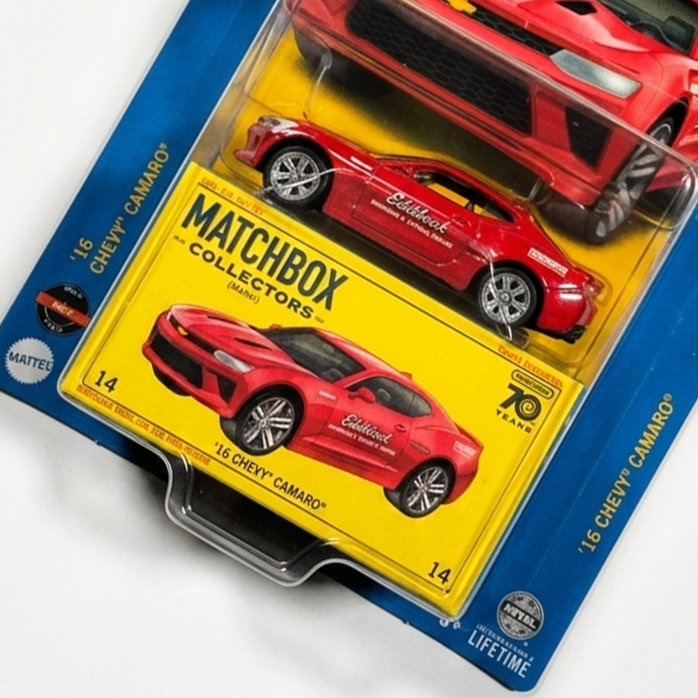 Chevrolet Camaro Matchbox Collectors JIDIECAST