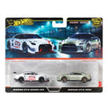 Duo Pack Nissan GT-R Nismo GT3 & Nissan GTR R35 Hot Wheels Premium