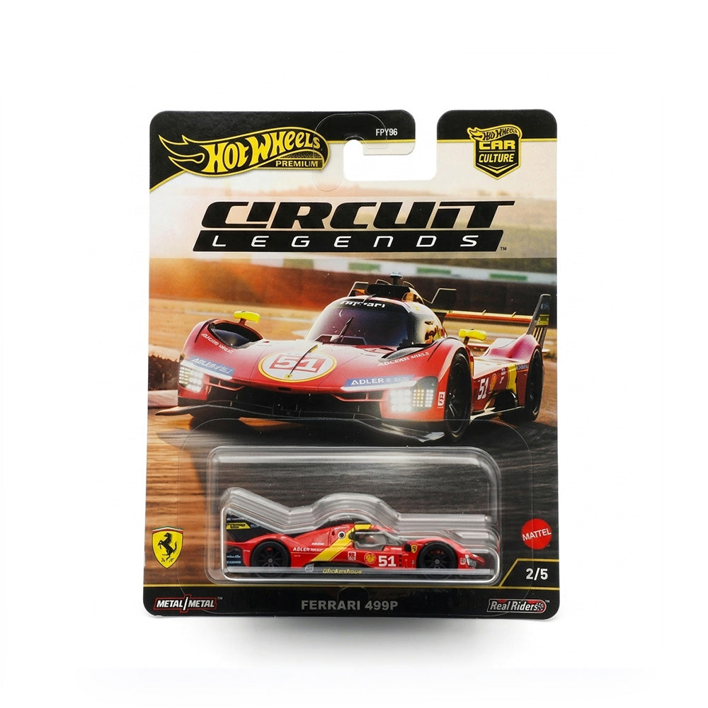 Ferrari 499 P Hot Wheels Circuit Legends
