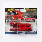 Ferrari 250 GTO & Fiat Bartoletti - Hot Wheels Team Transport JIDIECAST