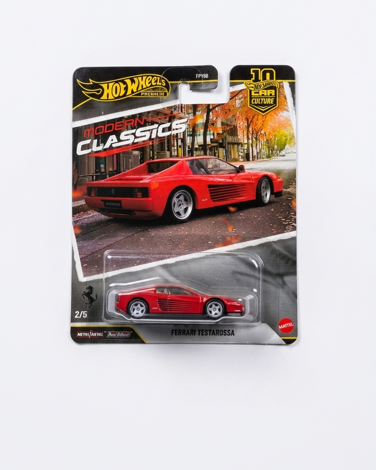 Ferrari Testarossa Hot Wheels Modern Classics JIDIECAST