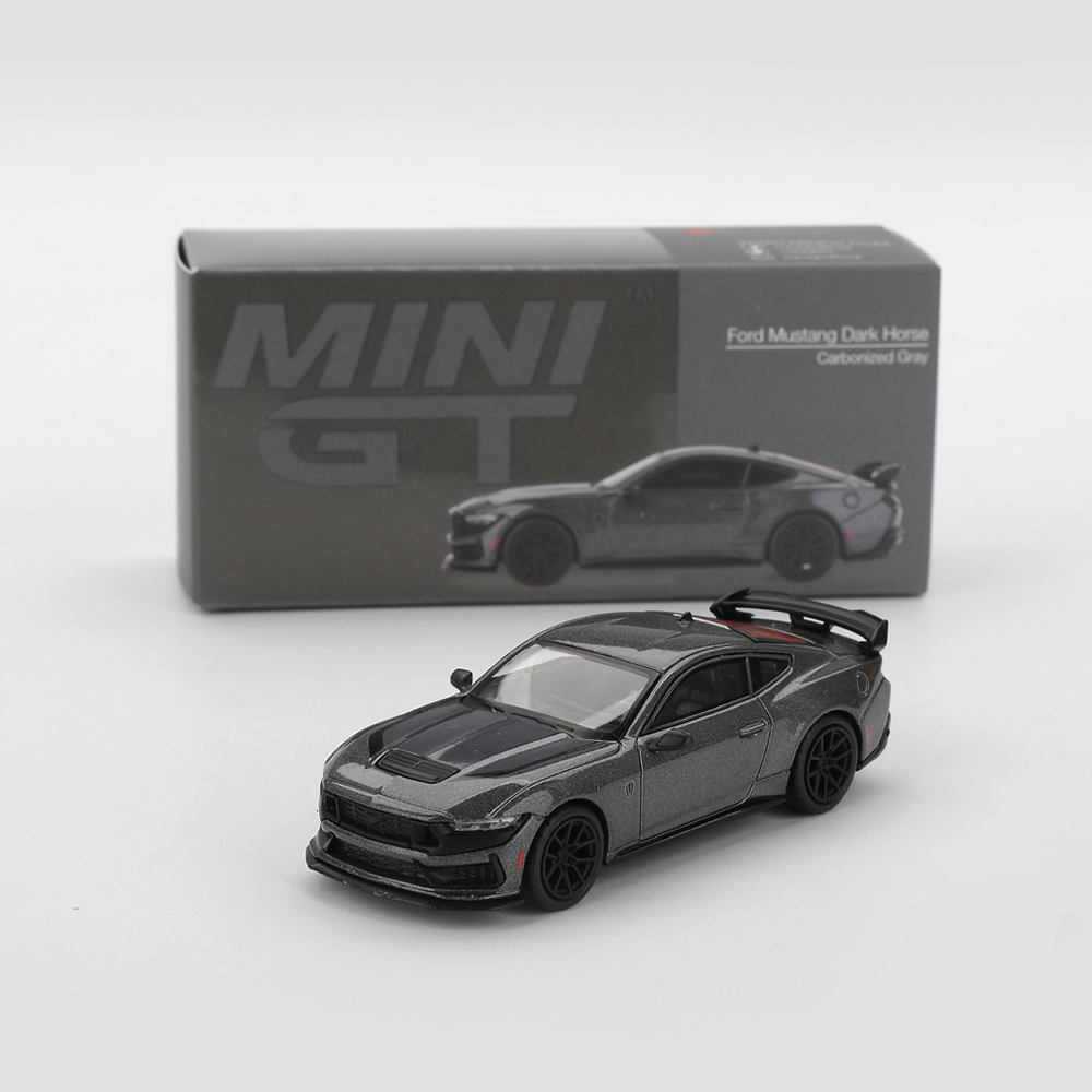 Ford Mustang Dark Horse Carbonized Gray - Mini GT
