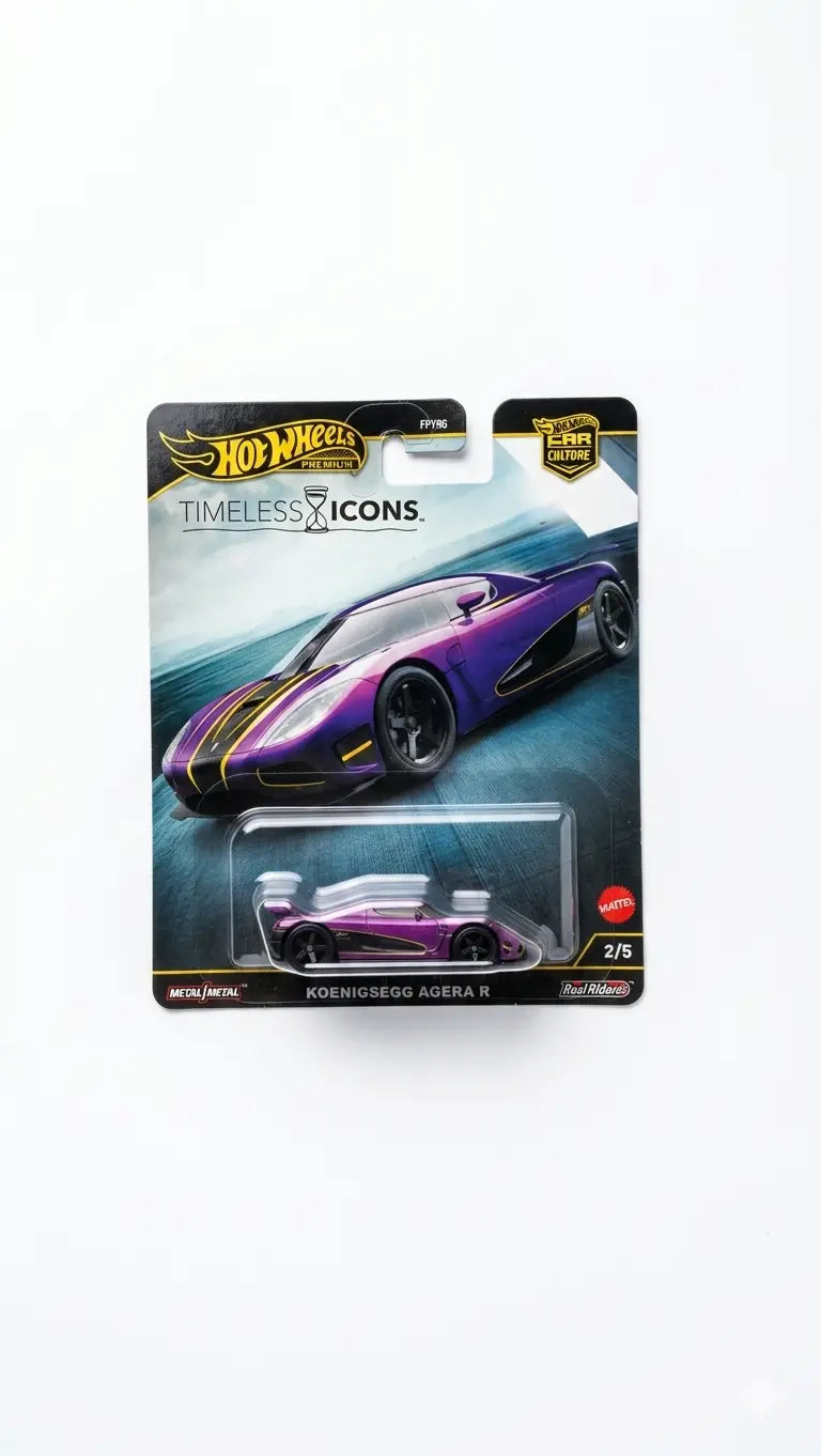 Koenigsegg Agera R - Hot Wheels Timeless Icons JIDIECAST