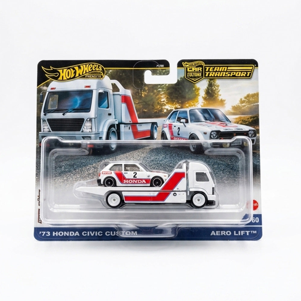 Honda Civic Custom + Aero Lift Hot Wheels Team Transport