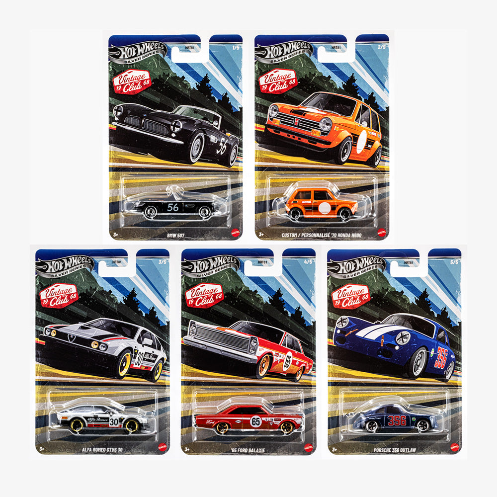 Vintage Club Série Hot Wheels Silver Series