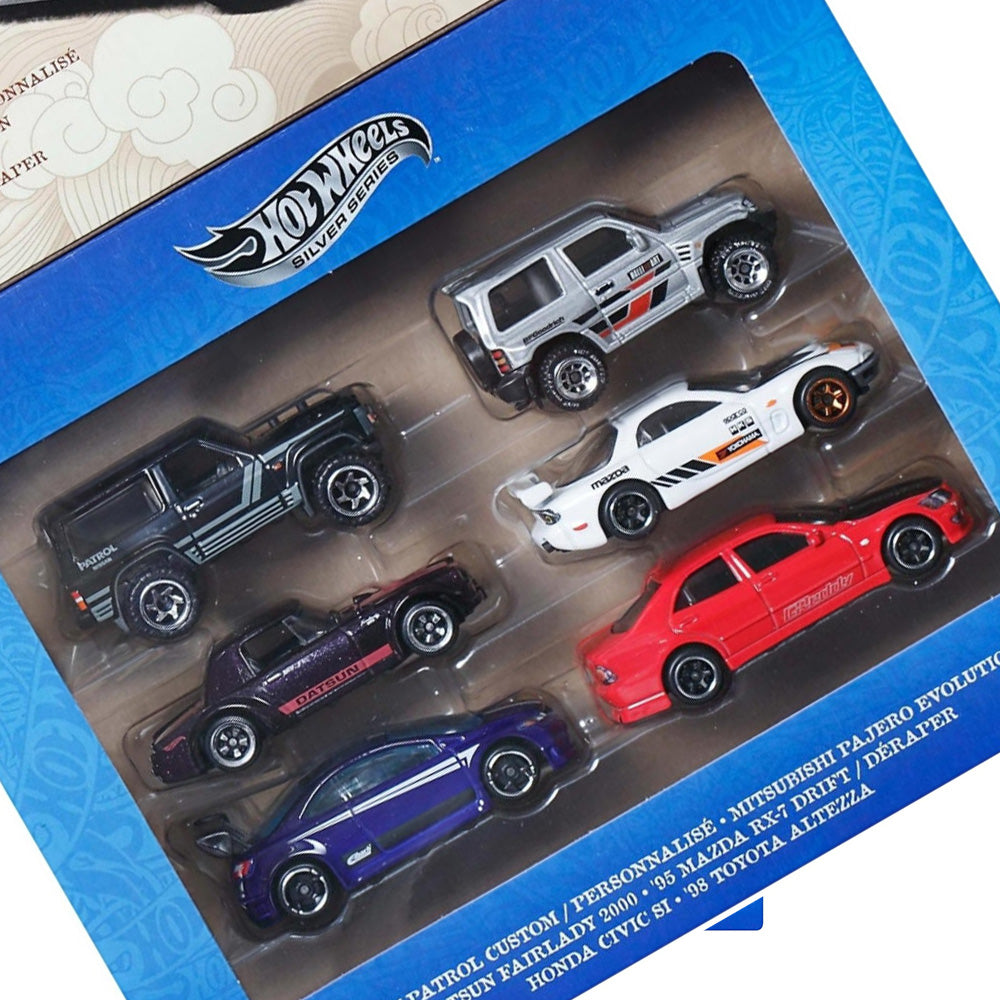 JDM Pack de 6 voitures Hot Wheels