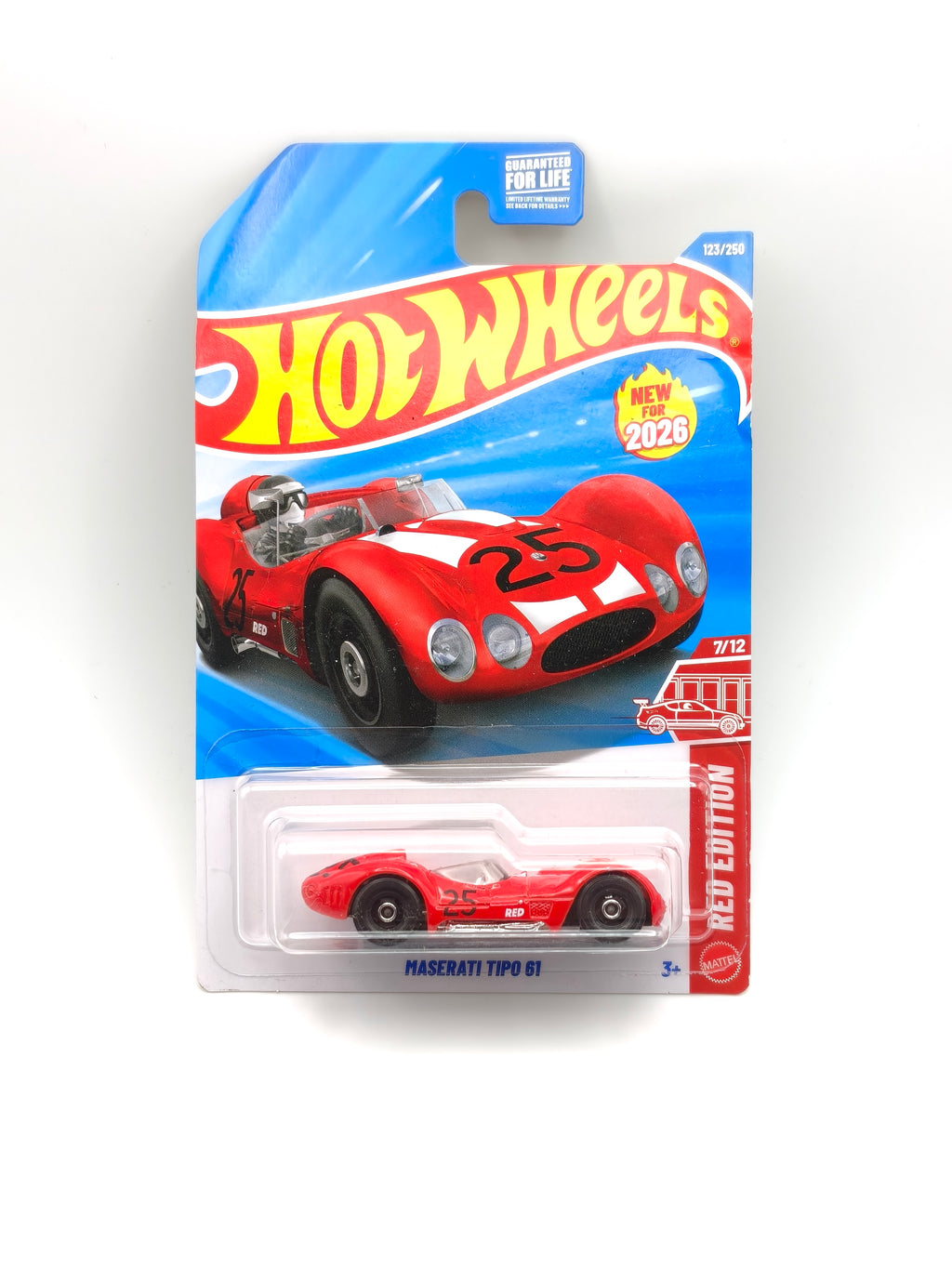 Maserati Tipo 61 - Hot Wheels Red Edition