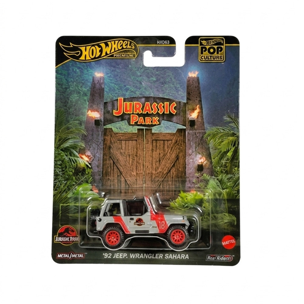 Jeep Wrangler Sahara Hot Wheels Jurassic Park