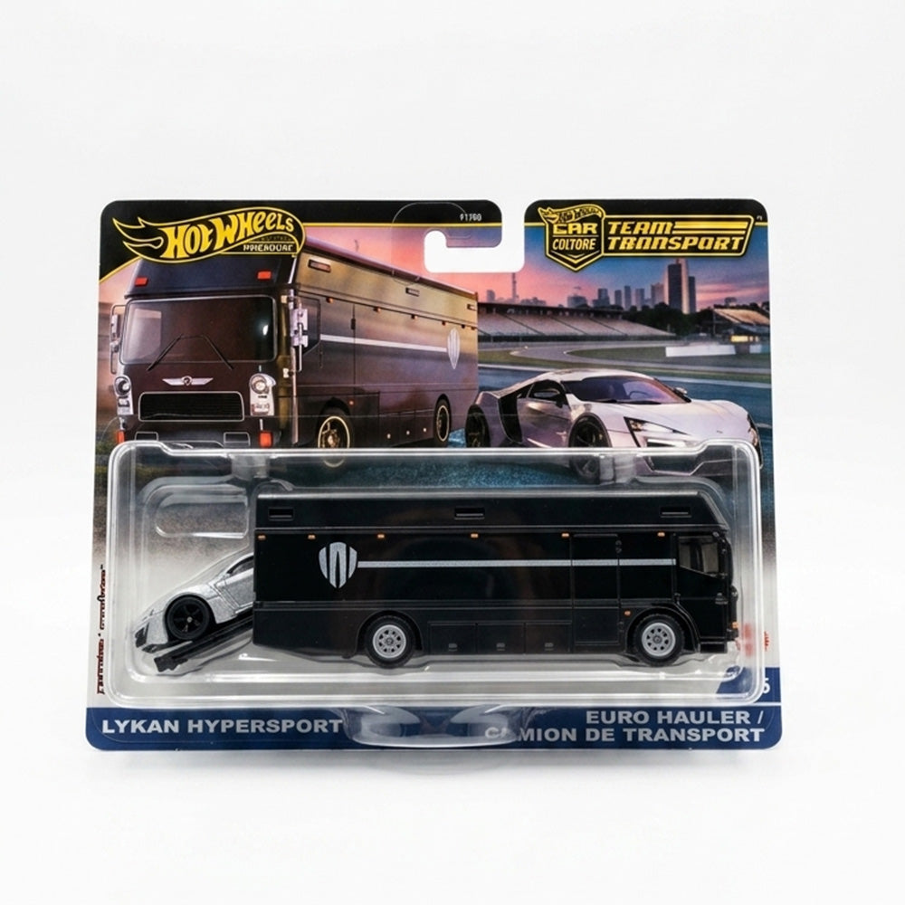 Lykan Hypersport + Euro Hauler Hot Wheels Team Transport JIDIECAST