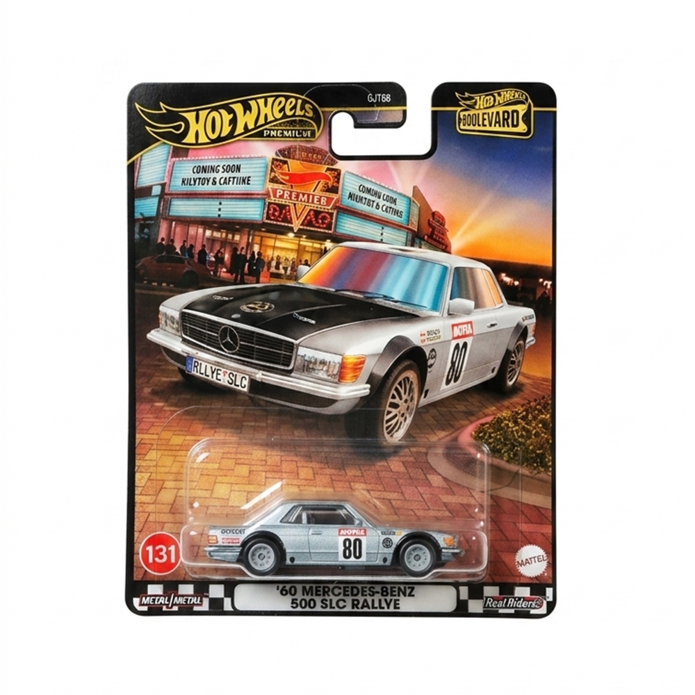 Mercedes-Benz 500 SLC Rallye Hot Wheels Boulevard JIDIECAST