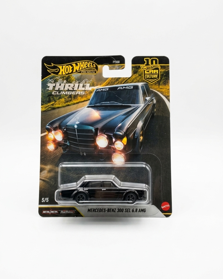 Mercedes-Benz 300 SEL 6.8 AMG Hot Wheels Thrill Climbers JIDIECAST