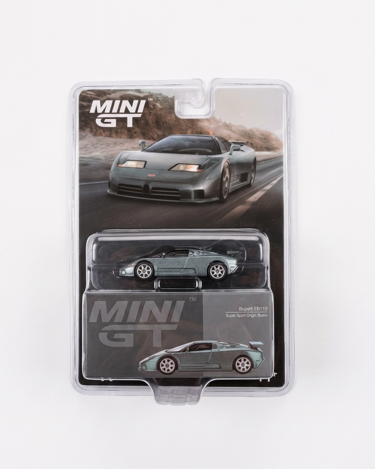 Bugatti EB110 SS - Mini GT JIDIECAST