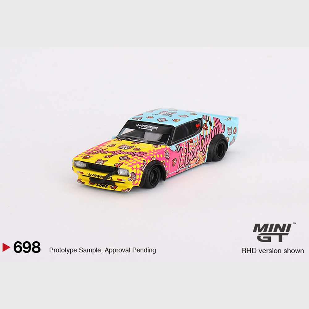 Nissan Skyline Kenmeri Liberty Walk LBWK KUMA - Mini GT