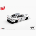 Nissan Skyline R32 GT-R LBWK - Mini GT 1217 JIDIECAST