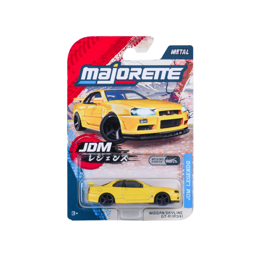 Nissan Skyline R34 GT-R Majorette JDM
