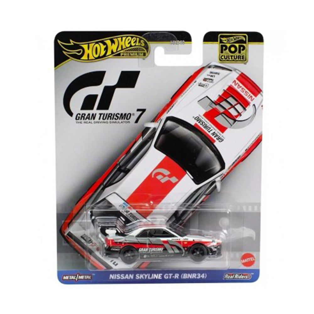 Nissan Skyline R34 GT-R BNR34 Gran Turismo 7 Hot Wheels Pop Culture