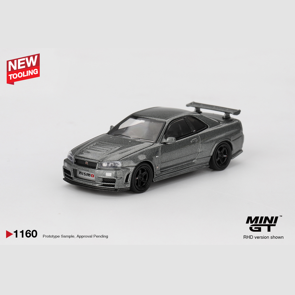 Nissan Skyline R34 GTR NISMO BNR34 - Mini GT 1160 JIDIECAST