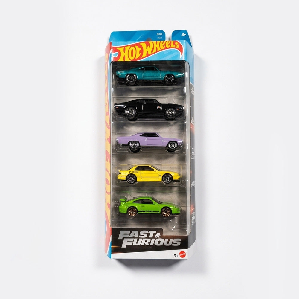 Pack 5 Fast & Furious Hot Wheels JIDIECAST