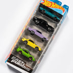 Pack 5 Fast & Furious Hot Wheels JIDIECAST