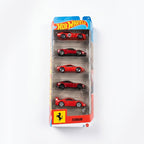 Pack 5 Ferrari Hot Wheels JIDIECAST