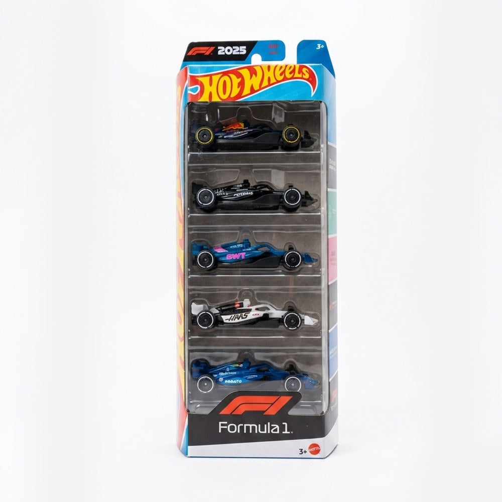 Pack 5 Formule 1 Hot Wheels JIDIECAST