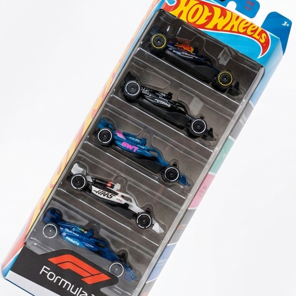 Pack 5 Formule 1 Hot Wheels JIDIECAST