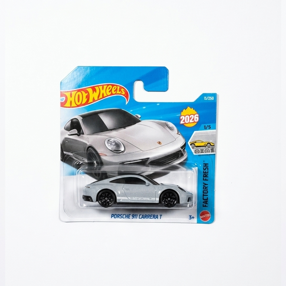 Porsche 911 992 Carrera T Hot Wheels JIDIECAST