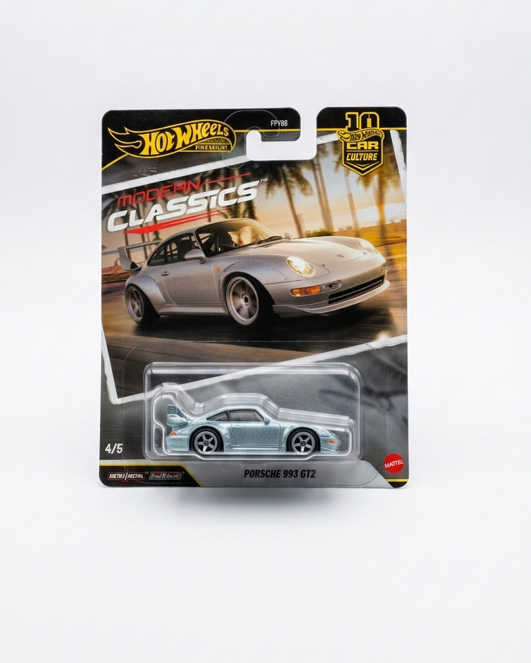 Porsche 911 993 GT2 Hot Wheels Modern Classics JIDIECAST