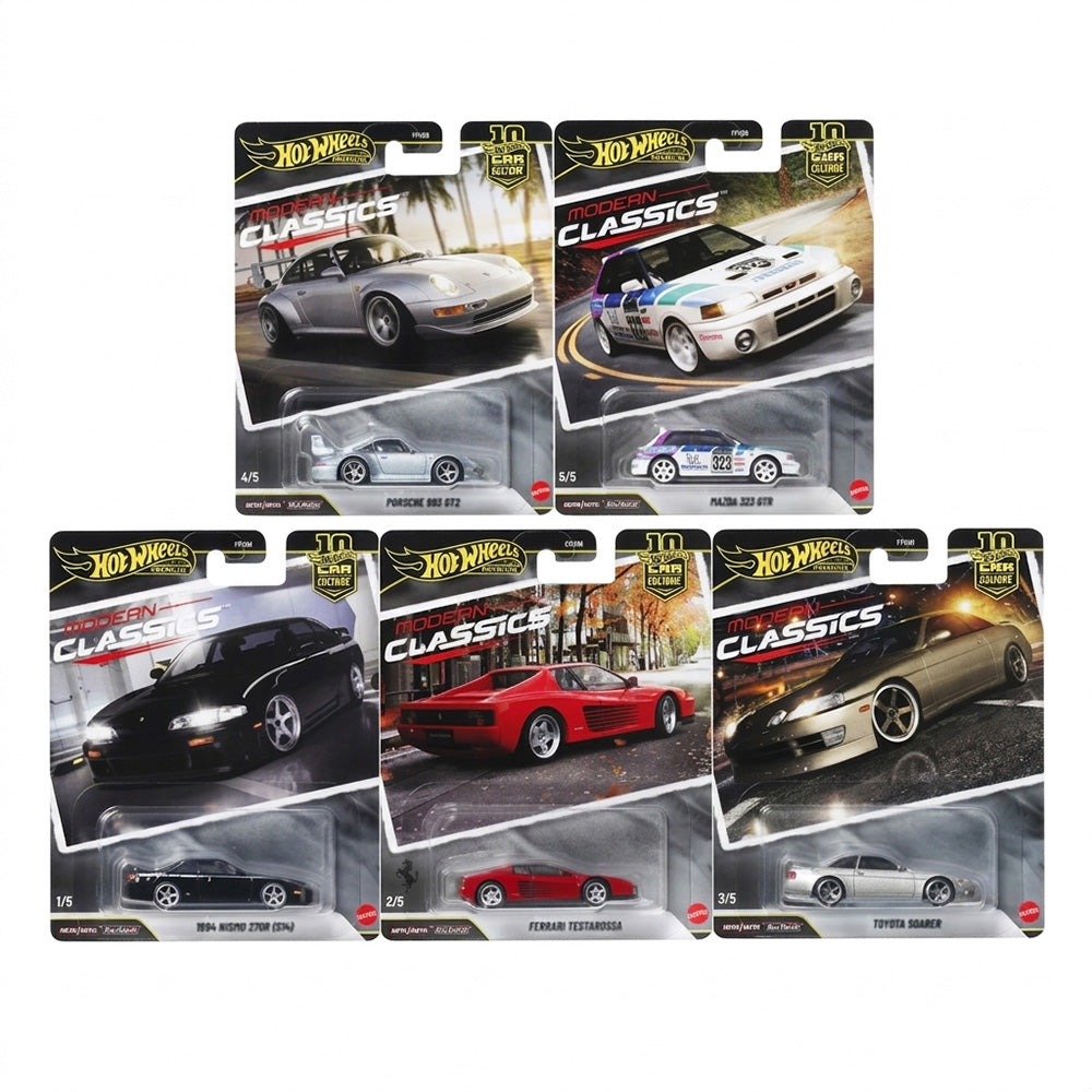 Série Modern Classics Hot Wheels Premium JIDIECAST