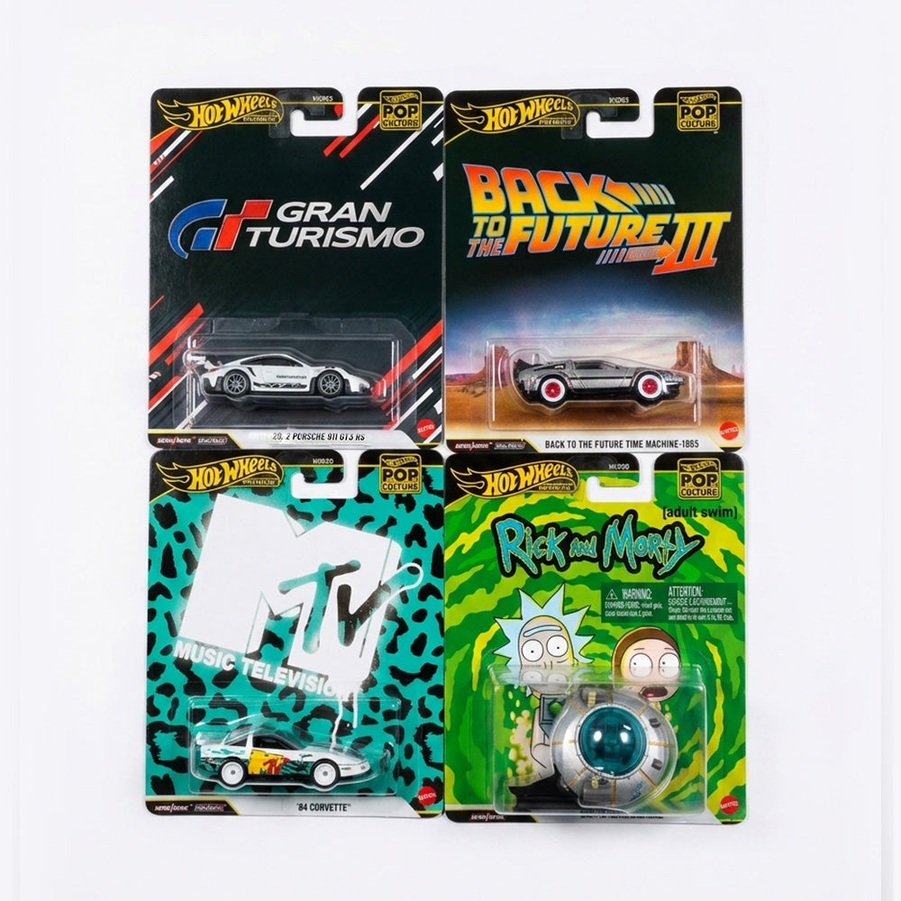 Série Pop Culture 4/4 Hot Wheels