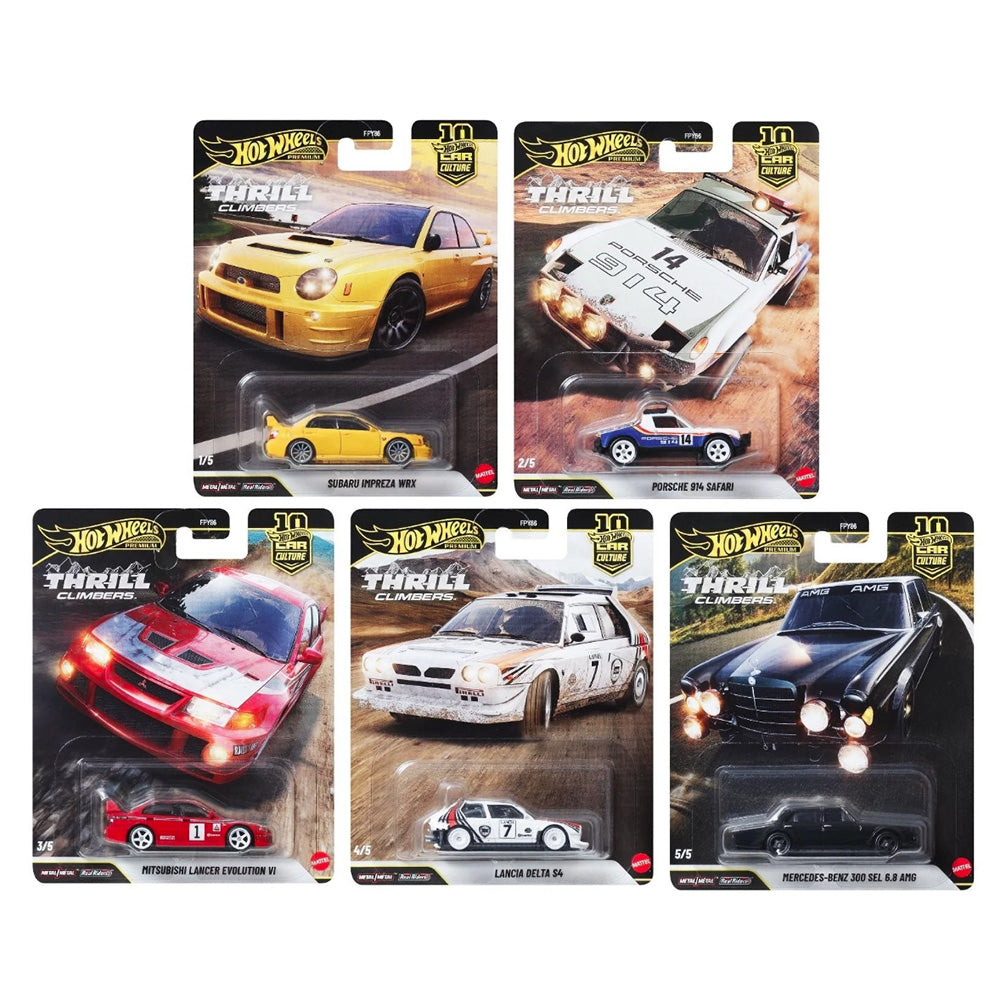 Série Thrill Climbers Hot Wheels JIDIECAST