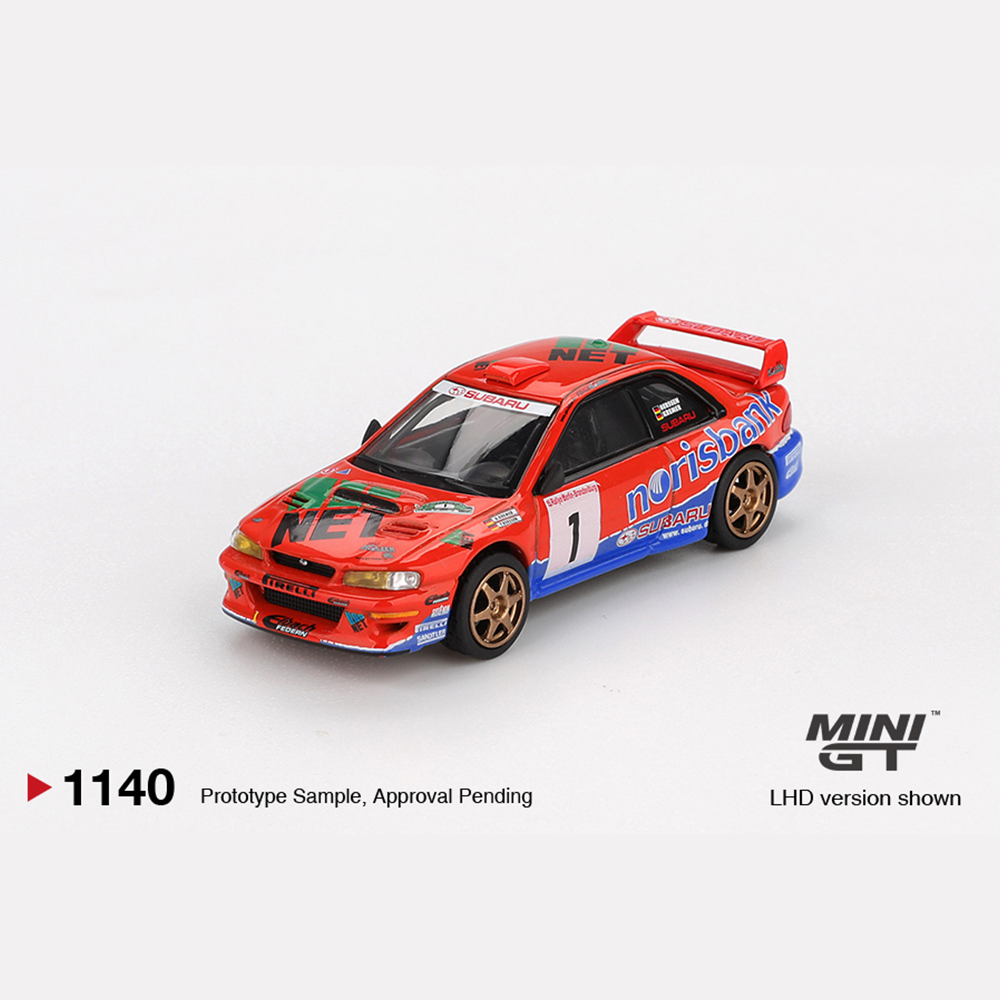 Subaru Impreza WRC97 - Mini GT 1140 JIDIECAST