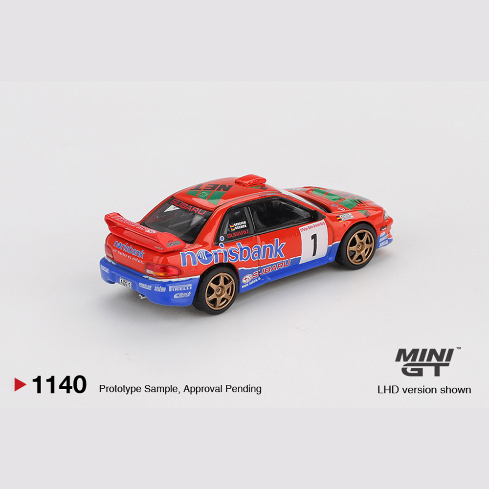 Subaru Impreza WRC97 - Mini GT 1140 JIDIECAST