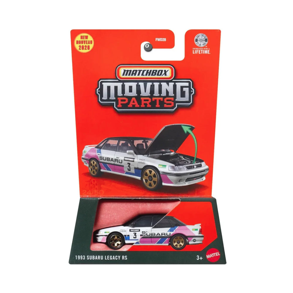 Subaru Legacy RS Matchbox Moving Parts