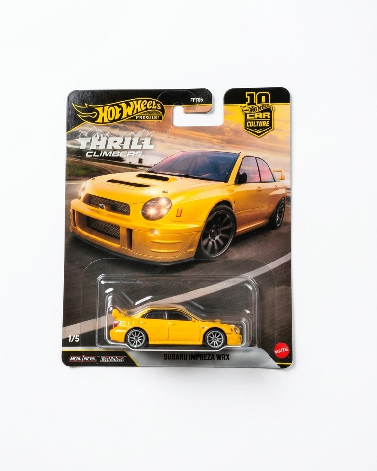 Subaru Impreza WRX STi Hot Wheels Thrill Climbers JIDIECAST