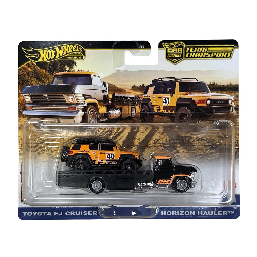 Toyota FJ Cruiser & Horizon Hauler Hot Wheels Team Transport