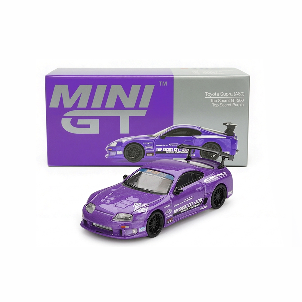 Toyota Supra MK4 Top Secret - Mini GT JIDIECAST